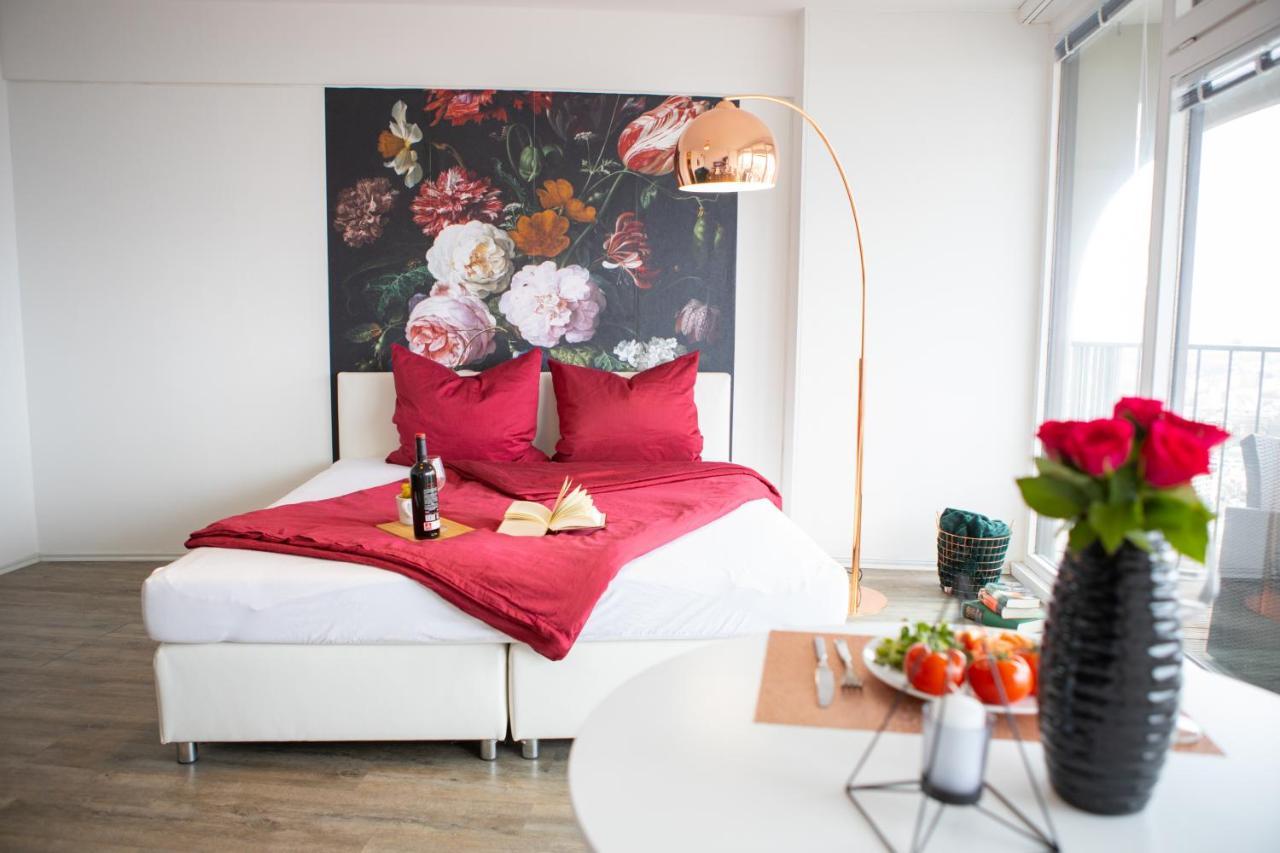 Modernes Apartment Mit Tollem Blick Ueber Die Stadt Аугсбург Экстерьер фото